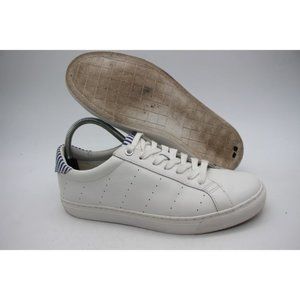 J. Crew Sneakers Women's Size 9 Print L6689 Lace Up Leather Shoes Casual Sneaker